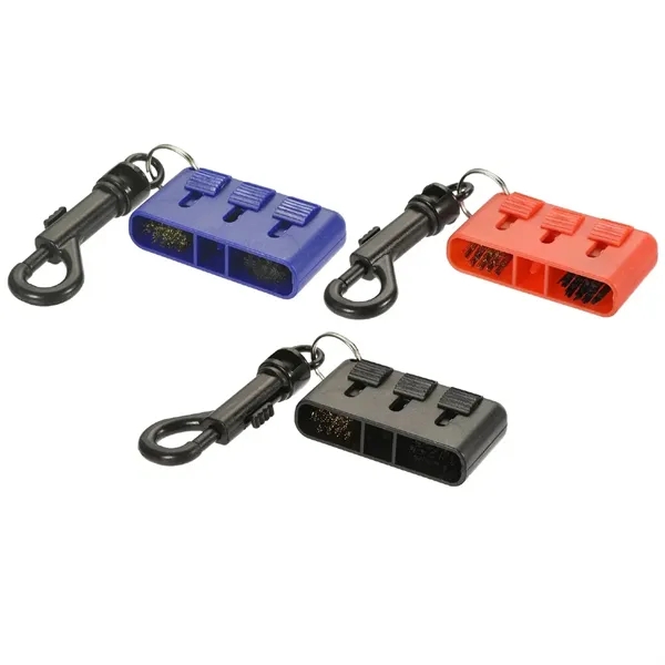 Golf Club Brush 3 In1 Multifunction Groove Cleaner Tool - Golf Club Brush 3 In1 Multifunction Groove Cleaner Tool - Image 2 of 2