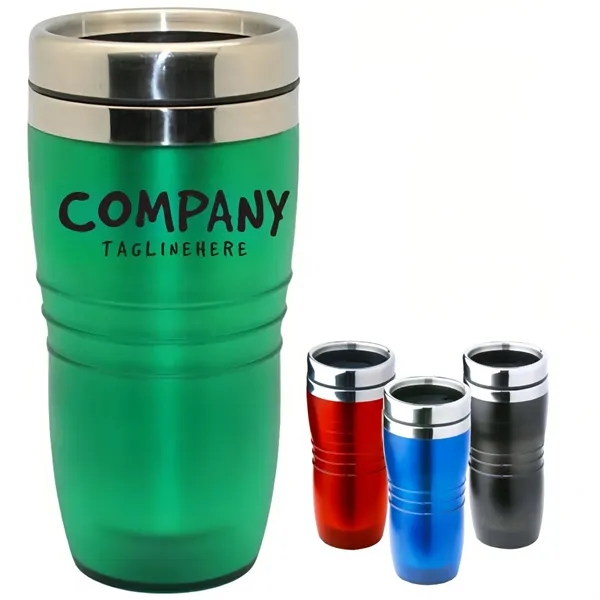 Stainless Steel Tumbler Reusable Travel Mug Double Wall Cup - Stainless Steel Tumbler Reusable Travel Mug Double Wall Cup - Image 0 of 2