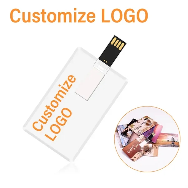 Card USB Memory Stick Custom Logo Flash Bulk Drives - Card USB Memory Stick Custom Logo Flash Bulk Drives - Image 2 of 2