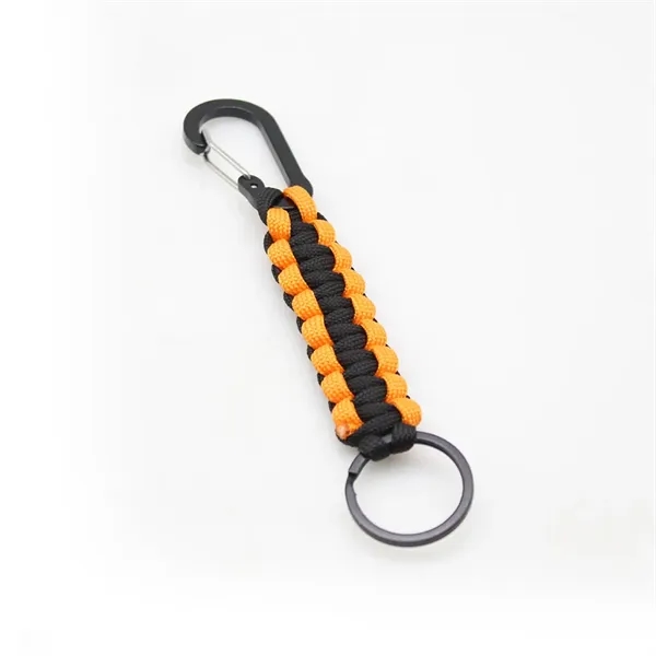 Paracord Keychain With Carabiner - Paracord Keychain With Carabiner - Image 10 of 11