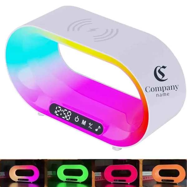 3 in 1 Wireless Charging Station with night light - 3 in 1 Wireless Charging Station with night light - Image 0 of 5