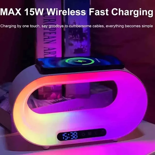 3 in 1 Wireless Charging Station with night light - 3 in 1 Wireless Charging Station with night light - Image 4 of 5