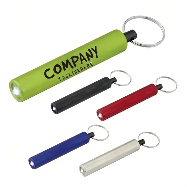 Mini LED Flashlight Keychain Key Tag - Mini LED Flashlight Keychain Key Tag - Image 0 of 2
