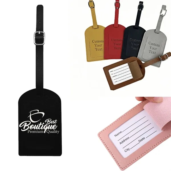 Custom Luggage  Suitcase Id Name Tags Travel Accessories - Custom Luggage  Suitcase Id Name Tags Travel Accessories - Image 0 of 2
