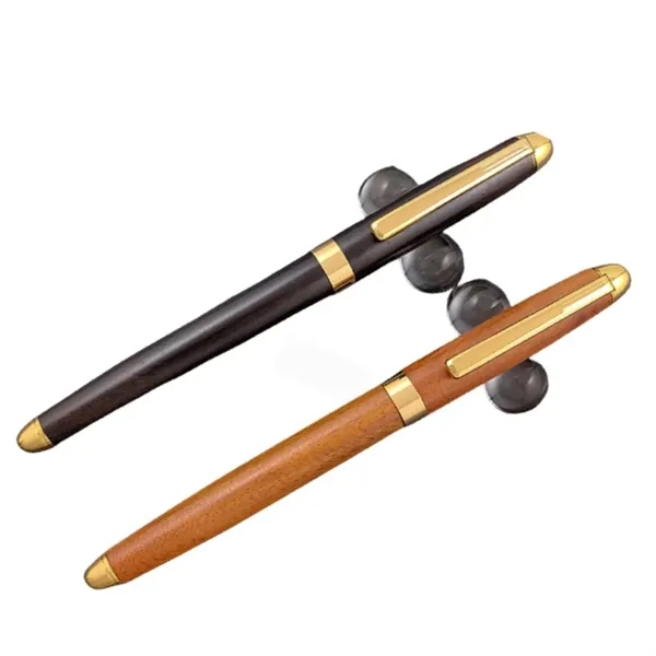 Fountain  Wooden Writing Business Signature Pens - Fountain  Wooden Writing Business Signature Pens - Image 2 of 2
