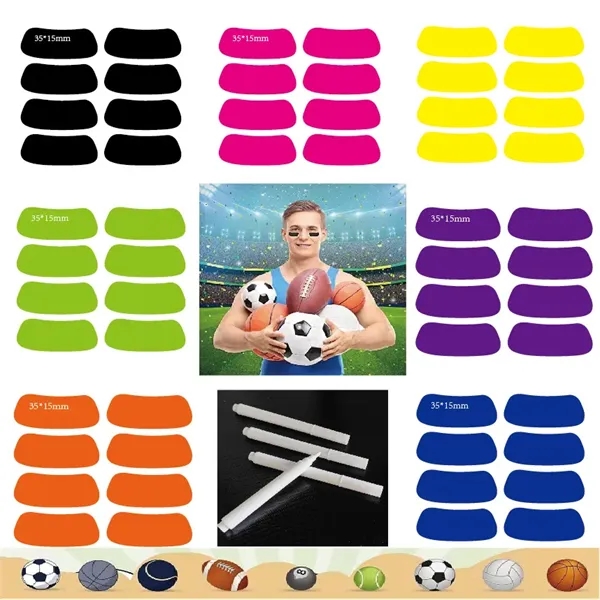 Sports Eye Black Stickers for Kids Breathable Strips - Sports Eye Black Stickers for Kids Breathable Strips - Image 0 of 2