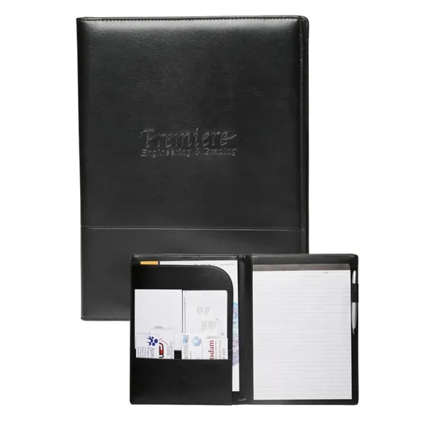 Document Holder Stitched Leather Padfolio - Document Holder Stitched Leather Padfolio - Image 3 of 3
