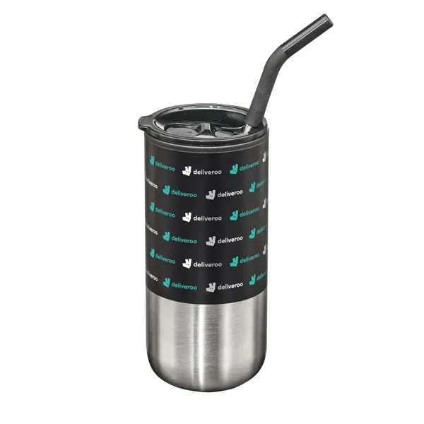Bondi Double Wall Tumbler w/ Straw -18oz - Bondi Double Wall Tumbler w/ Straw -18oz - Image 3 of 15