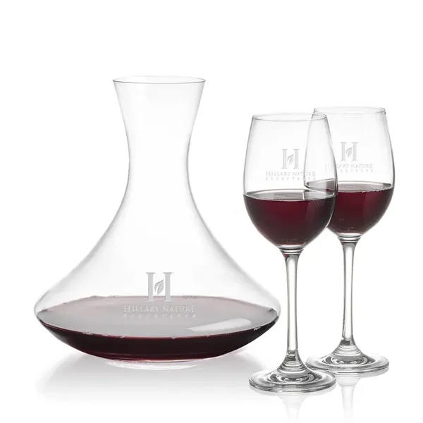Custom Senderwood Carafe & Burlington Wine