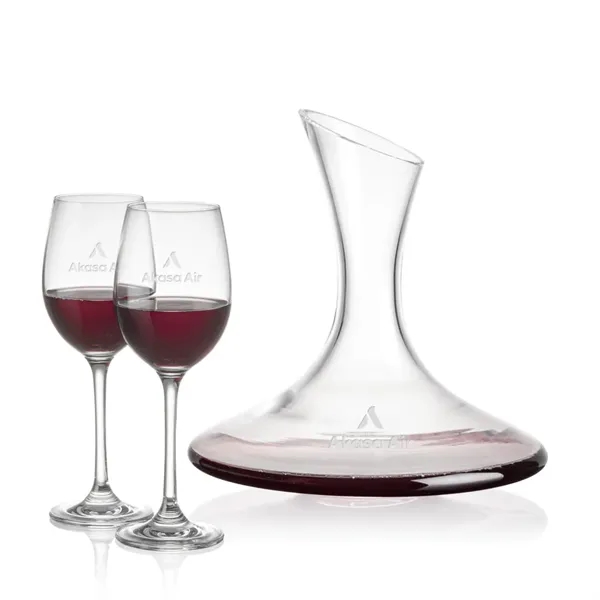 Custom Madagascar Carafe & Burlington Wine