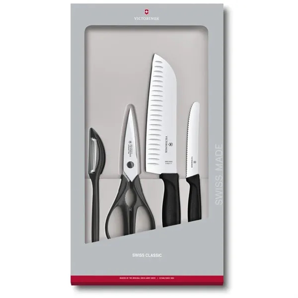 Swiss Army-Victorinox® German Made 4-Piece Kitchen Knife Set - Swiss Army-Victorinox® German Made 4-Piece Kitchen Knife Set - Image 1 of 2