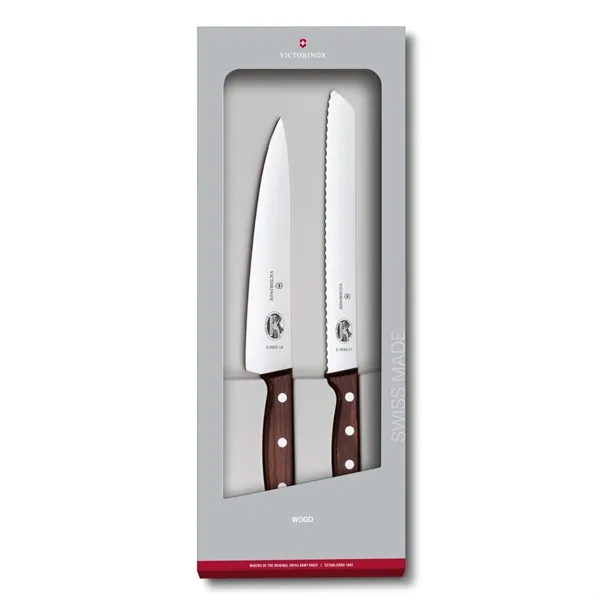 Victorinox® German Made 2-Piece Wood Kitchen Knife Set - Victorinox® German Made 2-Piece Wood Kitchen Knife Set - Image 1 of 2