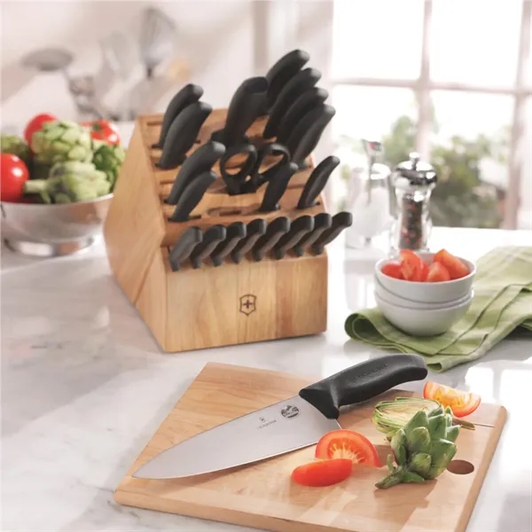 Swiss Army-Victorinox® German Made 22-Piece Block Knife Set - Swiss Army-Victorinox® German Made 22-Piece Block Knife Set - Image 1 of 3