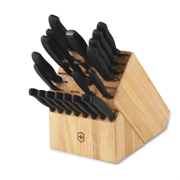 Swiss Army-Victorinox® German Made 22-Piece Block Knife Set - Swiss Army-Victorinox® German Made 22-Piece Block Knife Set - Image 2 of 3