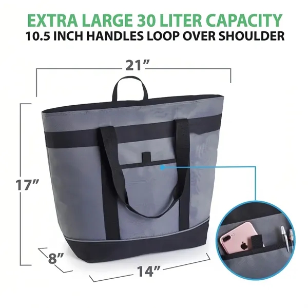 Insulated Bag Large Waterproof Camping Picnic - Insulated Bag Large Waterproof Camping Picnic - Image 1 of 2