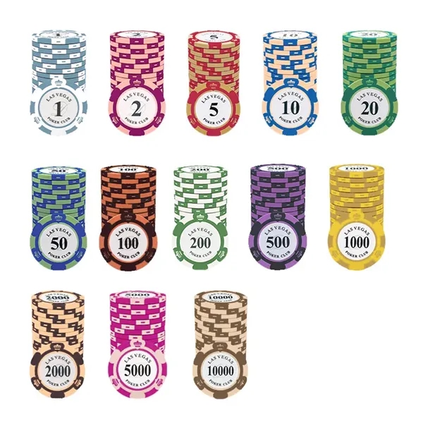 Premium Casino Poker Chip 1.5" - Premium Casino Poker Chip 1.5" - Image 1 of 3
