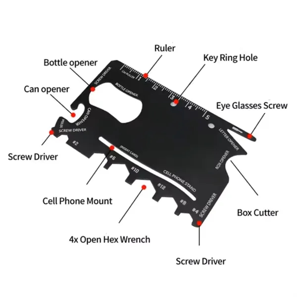 Camping Tool Card - Camping Tool Card - Image 2 of 2