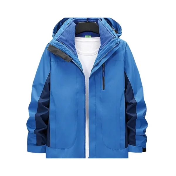 3 in 1 Winter Windproof Snow Ski Jacket Coat - 3 in 1 Winter Windproof Snow Ski Jacket Coat - Image 1 of 7