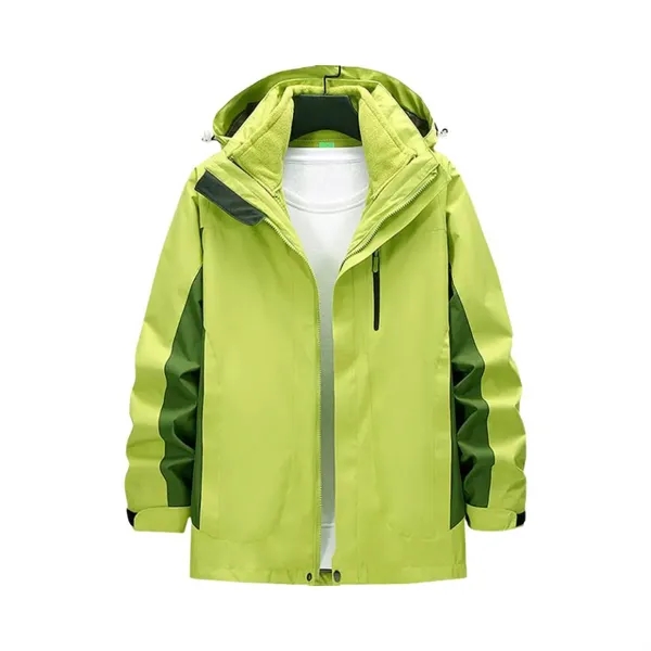 3 in 1 Winter Windproof Snow Ski Jacket Coat - 3 in 1 Winter Windproof Snow Ski Jacket Coat - Image 4 of 7