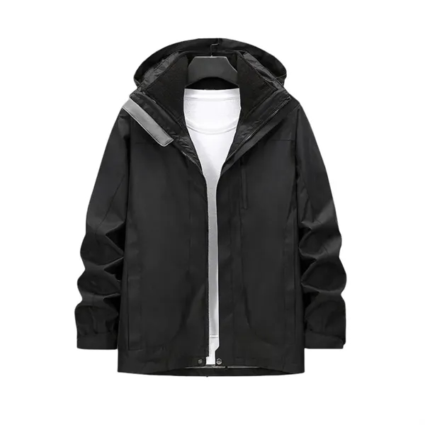 3 in 1 Winter Windproof Snow Ski Jacket Coat - 3 in 1 Winter Windproof Snow Ski Jacket Coat - Image 5 of 7
