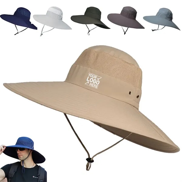 Super Wide Brim Sun Hat for Men Women - Super Wide Brim Sun Hat for Men Women - Image 0 of 5