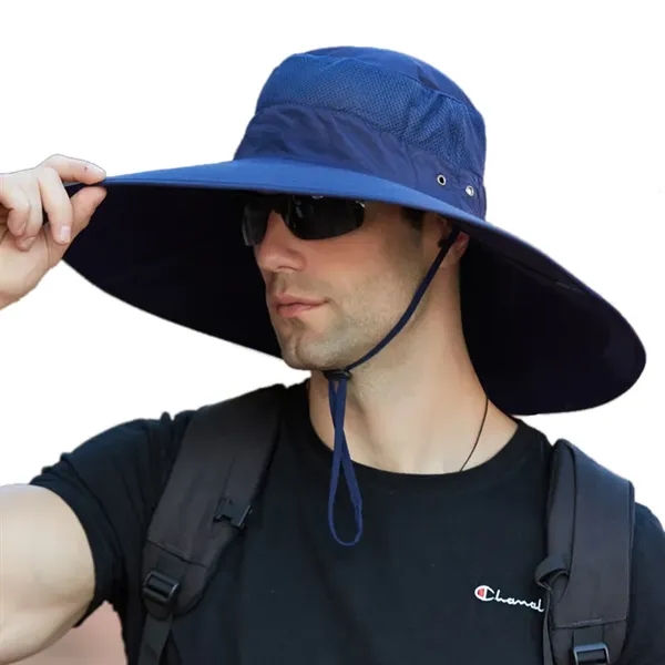 Super Wide Brim Sun Hat for Men Women - Super Wide Brim Sun Hat for Men Women - Image 1 of 5