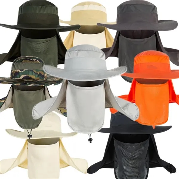 Summer UV Protection Safari Hat - Summer UV Protection Safari Hat - Image 2 of 5