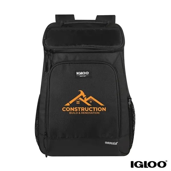 Igloo® MaxCold® Evergreen 24-Can RPET Backpack - Igloo® MaxCold® Evergreen 24-Can RPET Backpack - Image 2 of 2