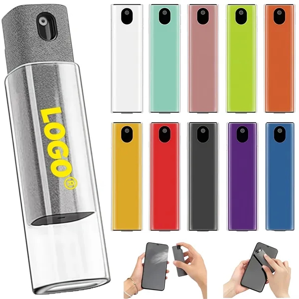 3 in 1 Touchscreen Mist Cleaner Spray Microfiber Cloth Phone - 3 in 1 Touchscreen Mist Cleaner Spray Microfiber Cloth Phone - Image 0 of 5