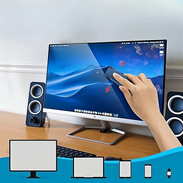 3 in 1 Touchscreen Mist Cleaner Spray Microfiber Cloth Phone - 3 in 1 Touchscreen Mist Cleaner Spray Microfiber Cloth Phone - Image 4 of 5