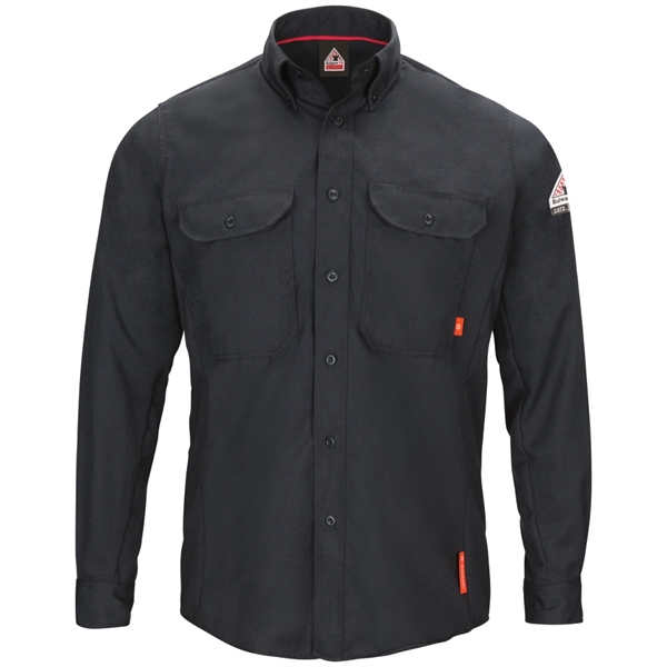 Bulwark® Men's iQ Series® Comfort Woven Lightweight Shirt - Bulwark® Men's iQ Series® Comfort Woven Lightweight Shirt - Image 2 of 3