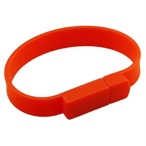 Wristband USB Flash Drives w/ Custom Logo - Wristband USB Flash Drives w/ Custom Logo - Image 4 of 8