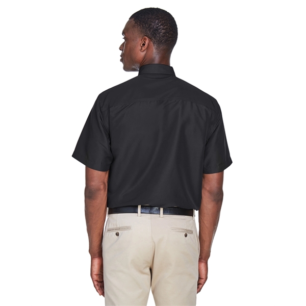 Harriton Men's Key West Short-Sleeve Performance Staff Shirt - Harriton Men's Key West Short-Sleeve Performance Staff Shirt - Image 10 of 54