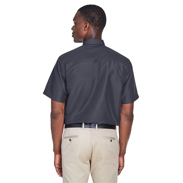 Harriton Men's Key West Short-Sleeve Performance Staff Shirt - Harriton Men's Key West Short-Sleeve Performance Staff Shirt - Image 13 of 54