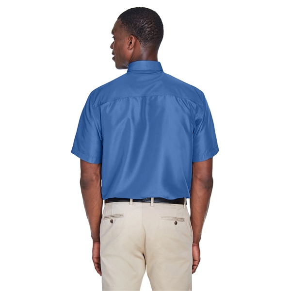 Harriton Men's Key West Short-Sleeve Performance Staff Shirt - Harriton Men's Key West Short-Sleeve Performance Staff Shirt - Image 16 of 54