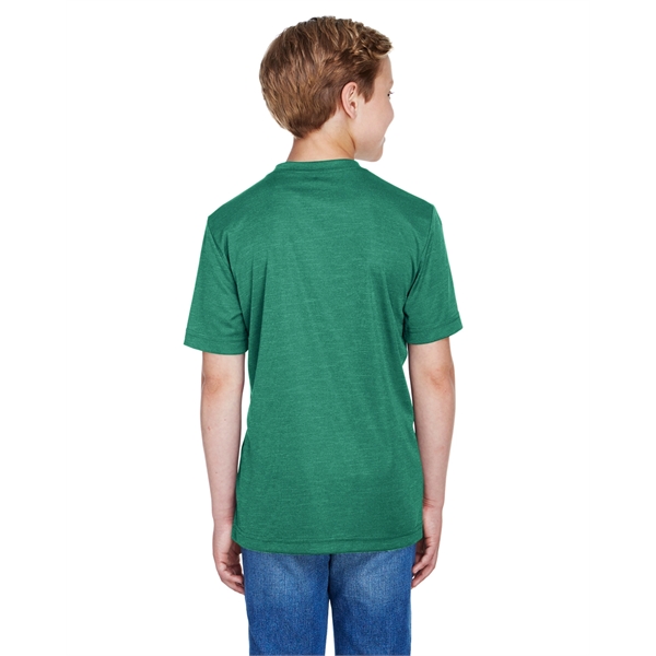Team 365 Youth Sonic Heather Performance T-Shirt - Team 365 Youth Sonic Heather Performance T-Shirt - Image 2 of 70