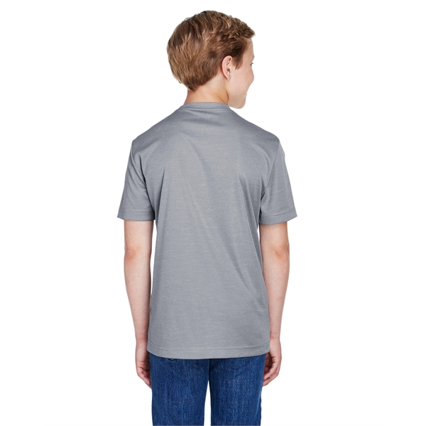 Team 365 Youth Sonic Heather Performance T-Shirt - Team 365 Youth Sonic Heather Performance T-Shirt - Image 5 of 70