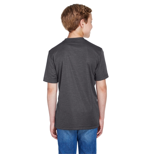 Team 365 Youth Sonic Heather Performance T-Shirt - Team 365 Youth Sonic Heather Performance T-Shirt - Image 7 of 70