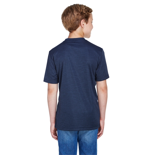 Team 365 Youth Sonic Heather Performance T-Shirt - Team 365 Youth Sonic Heather Performance T-Shirt - Image 10 of 70