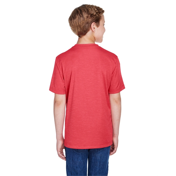 Team 365 Youth Sonic Heather Performance T-Shirt - Team 365 Youth Sonic Heather Performance T-Shirt - Image 13 of 70