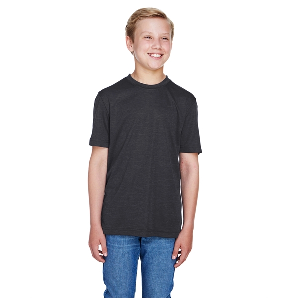 Team 365 Youth Sonic Heather Performance T-Shirt - Team 365 Youth Sonic Heather Performance T-Shirt - Image 18 of 70
