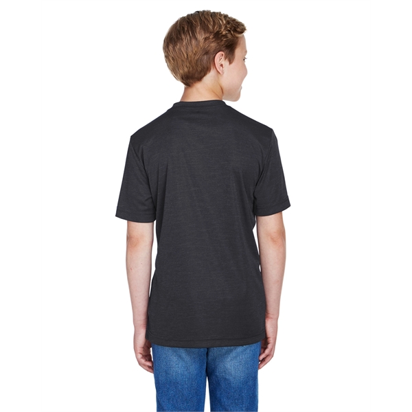 Team 365 Youth Sonic Heather Performance T-Shirt - Team 365 Youth Sonic Heather Performance T-Shirt - Image 20 of 70