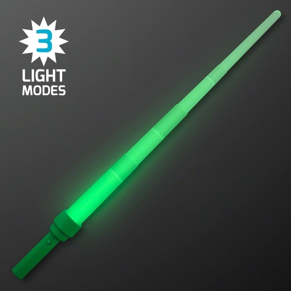 Green Saber Expandable Light Swords - Green Saber Expandable Light Swords - Image 1 of 2