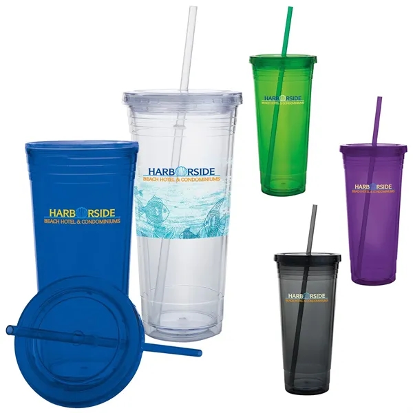 Double Wall Acrylic Tumbler - 24 oz. - Double Wall Acrylic Tumbler - 24 oz. - Image 11 of 19