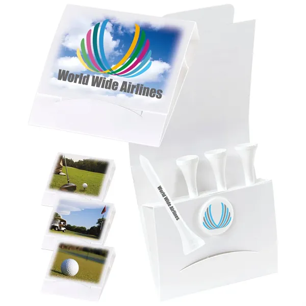 4-1 Golf Tee Packet - 2-3/4" Tee - 4-1 Golf Tee Packet - 2-3/4" Tee - Image 1 of 3