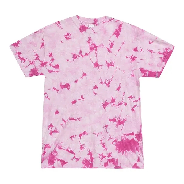 Tie Dye Heavyweight Crystal Wash Tee - Tie Dye Heavyweight Crystal Wash Tee - Image 12 of 17