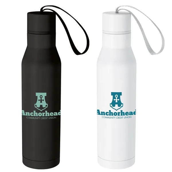 Vacuum Insulated Bottle with Carry Loop - 18 oz. - Vacuum Insulated Bottle with Carry Loop - 18 oz. - Image 4 of 9