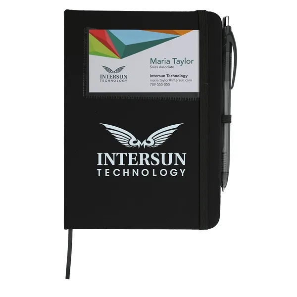 Value Card Pocket Notebook with Element Slim Pen - Value Card Pocket Notebook with Element Slim Pen - Image 3 of 11