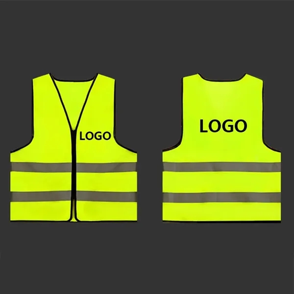 High-Visibility Reflective Safety Work Vest - High-Visibility Reflective Safety Work Vest - Image 2 of 3