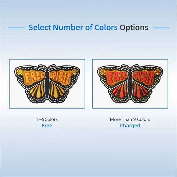 5.5"- 10" 3D Embroidered Patches - 5.5"- 10" 3D Embroidered Patches - Image 2 of 4